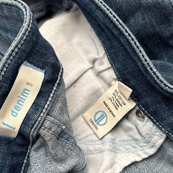 1 Denim Curvy Skinny Fit in Grove medium wash denim blue jeans - Picture 6 of 15